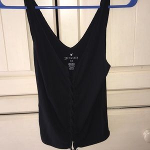 American Eagle black tank top